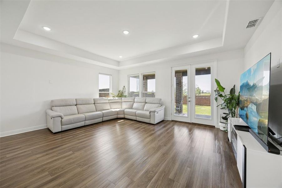 Furnished interior view inside a new home in , Celina (Image 12). Furnished interior view inside a new home in , Celina (Image 12).