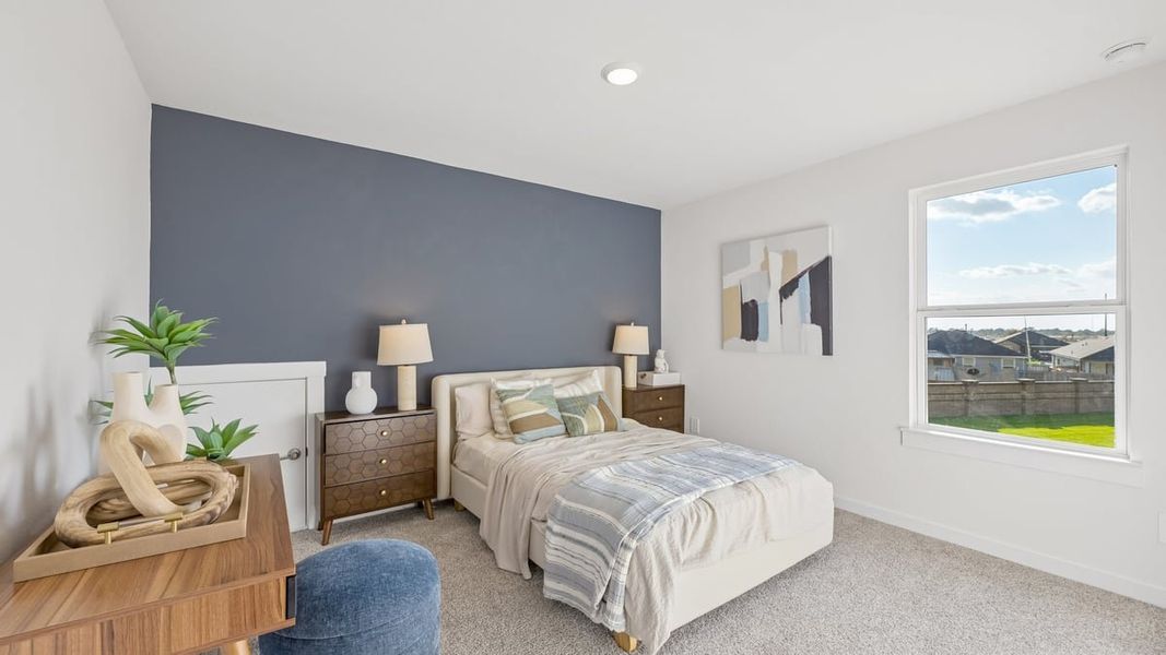 Furnished interior view inside a new home in Evergreen, Rosenberg (Image 27).