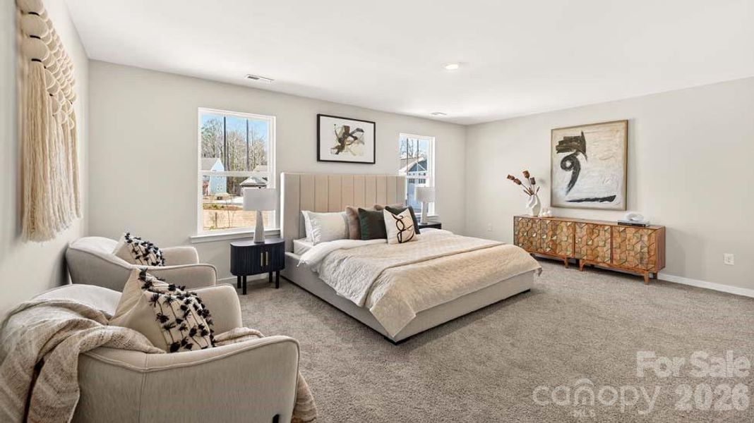 Furnished interior view inside a new home in Cline Village, Conover (Image 15).