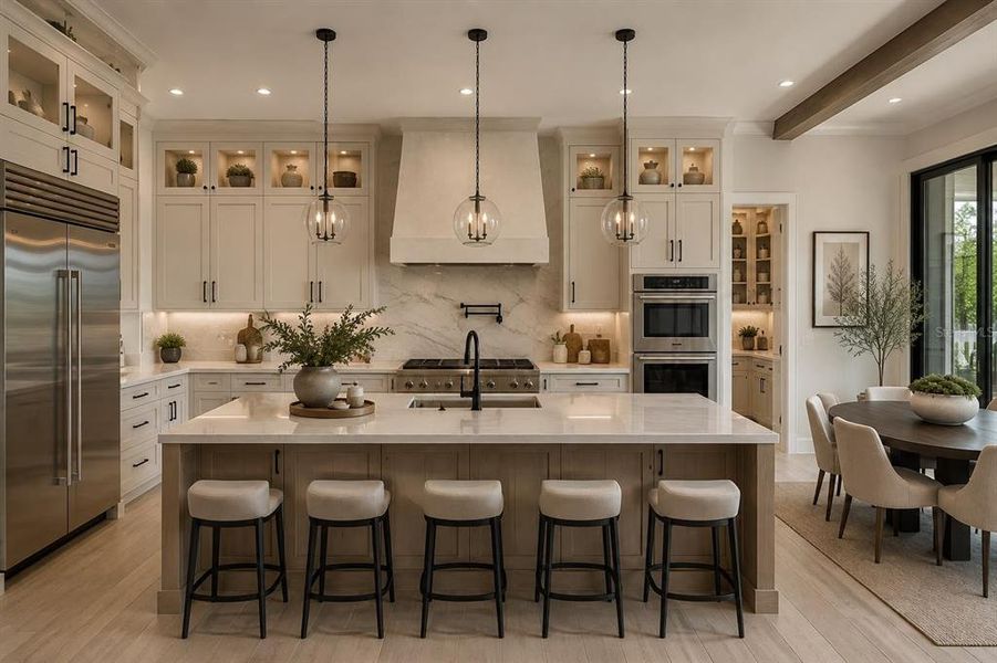 Furnished interior view inside a new home in , Lithia (Image 5).