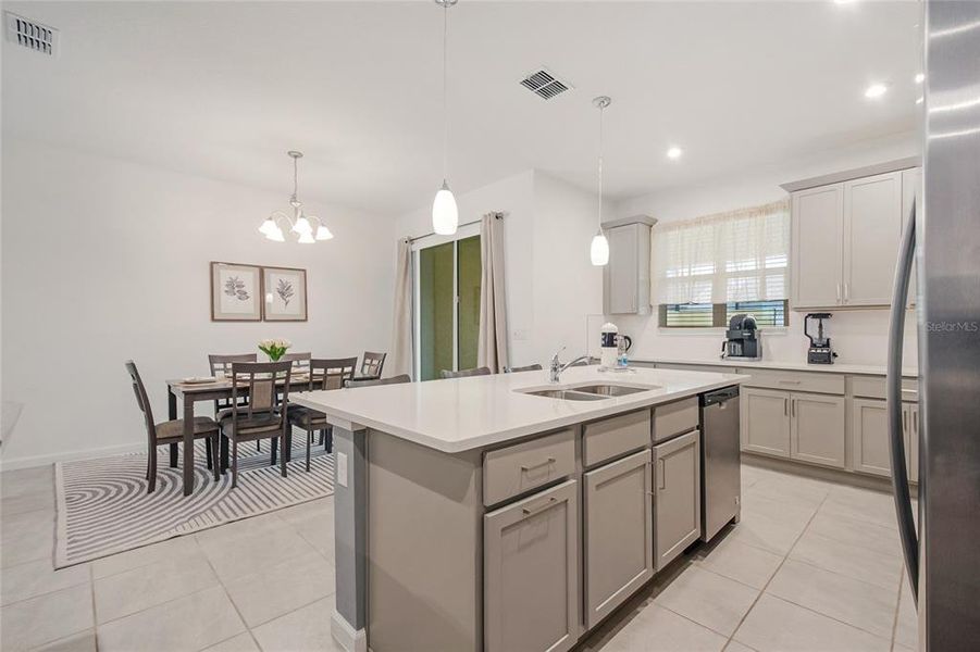 Furnished interior view inside a new home in , Kissimmee (Image 19).