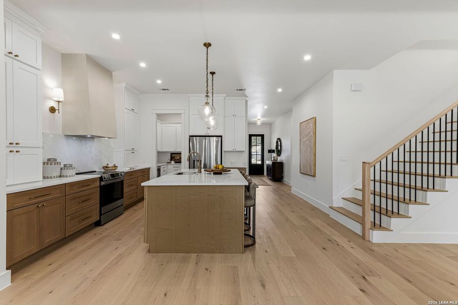 Furnished interior view inside a new home in , San Antonio (Image 6).