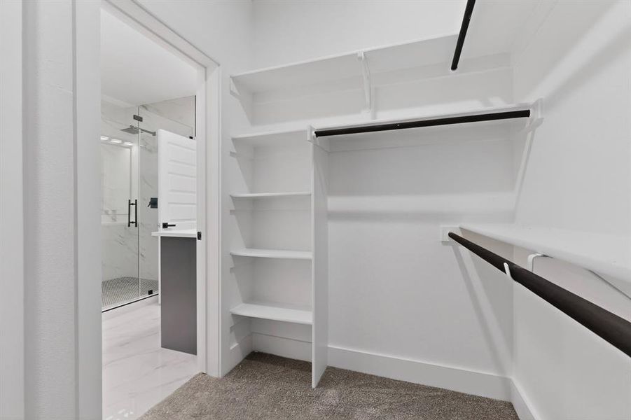 Furnished interior view inside a new home in , Dallas (Image 11).