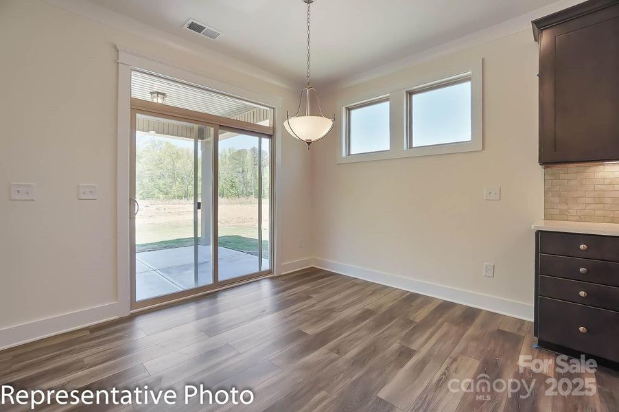 Spacious, unfurnished interior of a new home in Villas at Prestwick, Mooresville (Image 41).