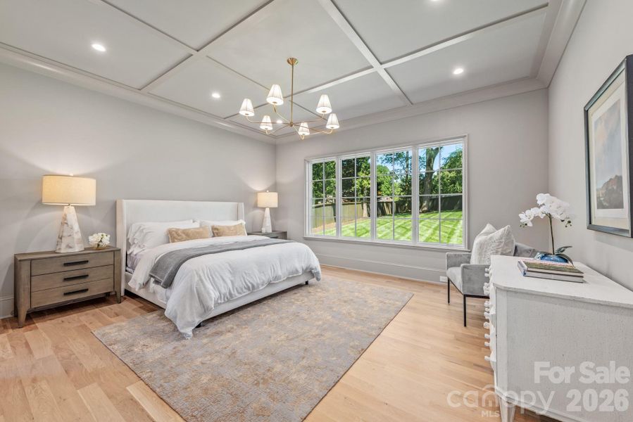 Primary bedroom suite on main