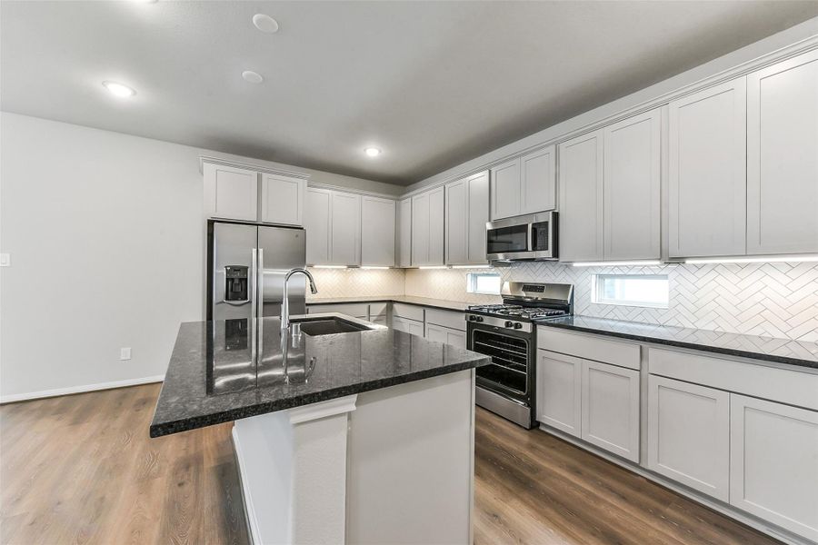 Furnished interior view inside a new home in , Houston (Image 9).