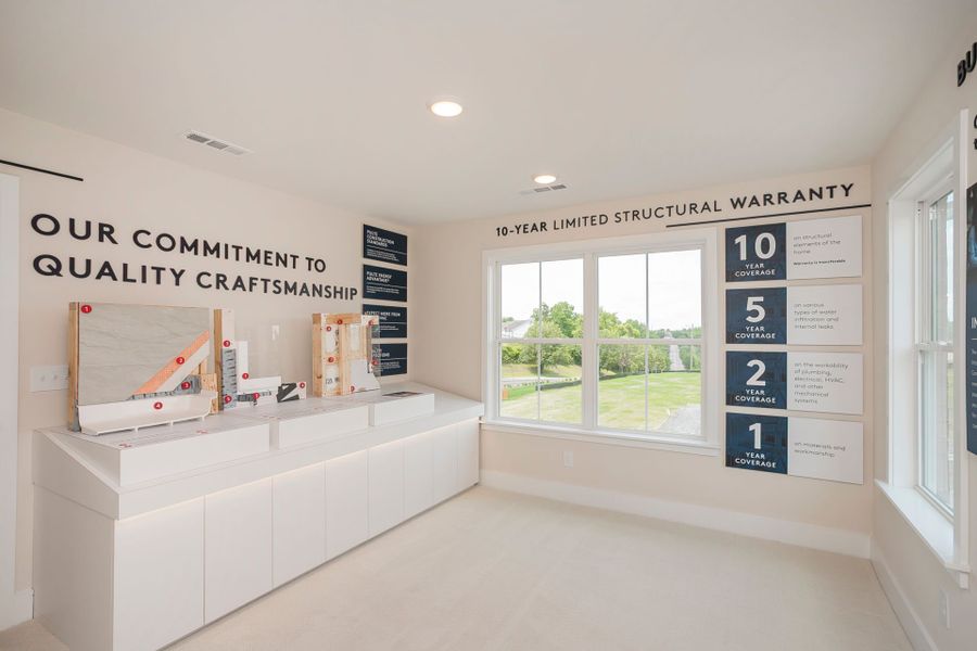 Representative furnished interior of a home built from the Continental by Pulte Homes in Glenview Farms, Murfreesboro (Image 17).