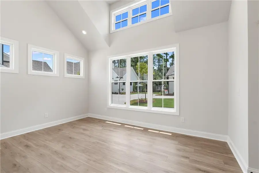 Spacious, unfurnished interior of a new home in Promenade at Sawnee Village, Cumming (Image 36).