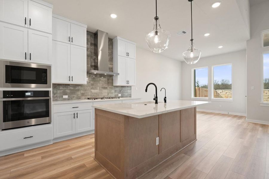 Furnished interior view inside a new home in Lagos Reserve, Manor (Image 9).