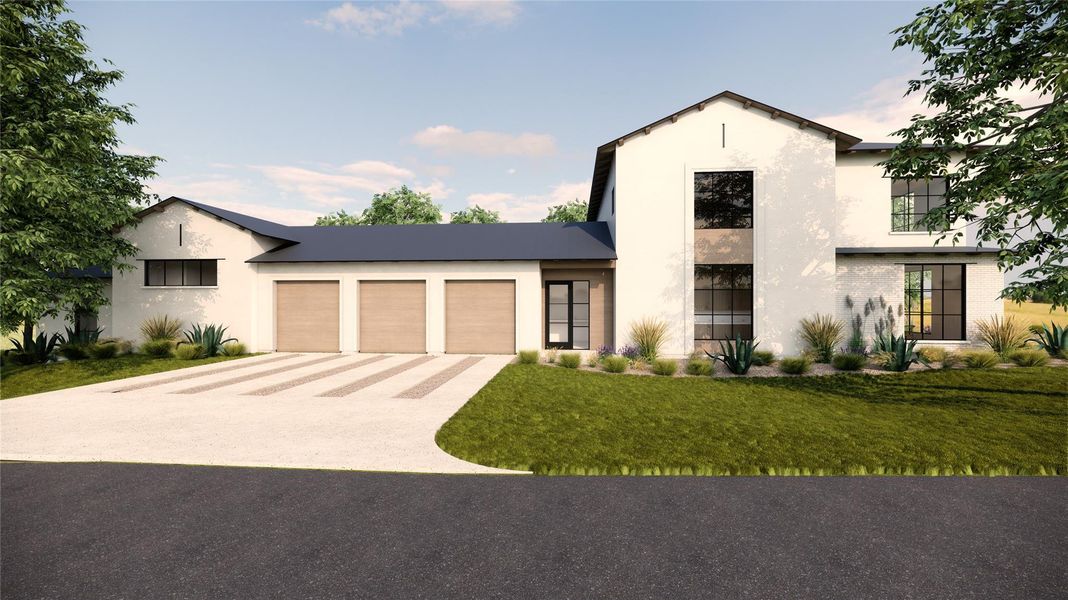 Front exterior of a new home in , Austin, TX, highlighting curb appeal (Image 9).