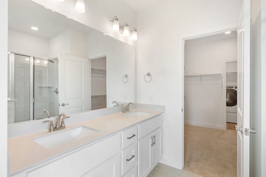 Furnished interior view inside a new home in Walden Pond, Forney (Image 15).