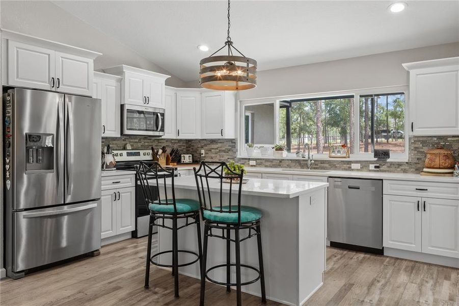Furnished interior view inside a new home in , Dunnellon (Image 17).