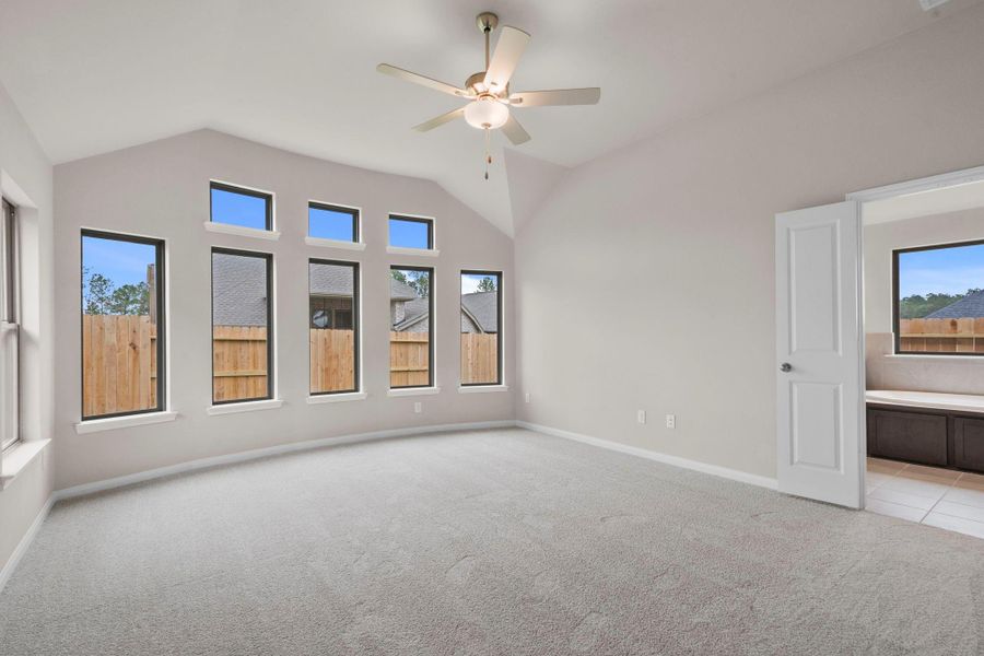 Spacious, unfurnished interior of a new home in Wildtree, Magnolia (Image 18).