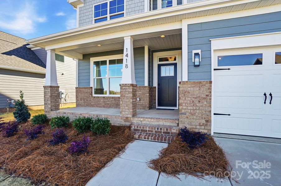 Exterior details and patio area of a home in Waterford Commons, Rock Hill (Image 3).