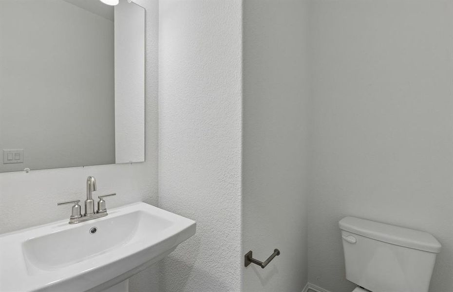 Powder bath on first level