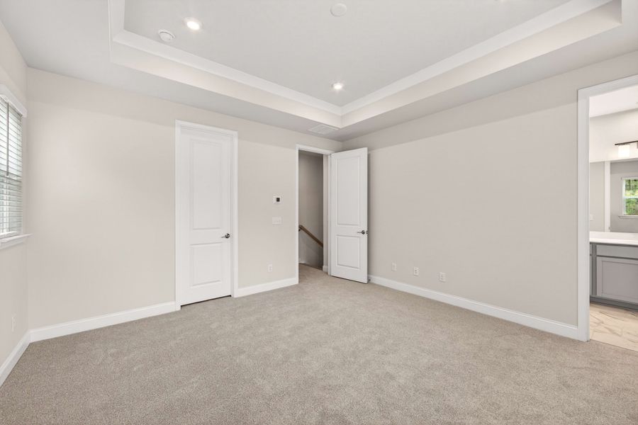 Spacious, unfurnished interior of a new home in Archer Row, Charlotte (Image 30). Spacious, unfurnished interior of a new home in Archer Row, Charlotte (Image 30).