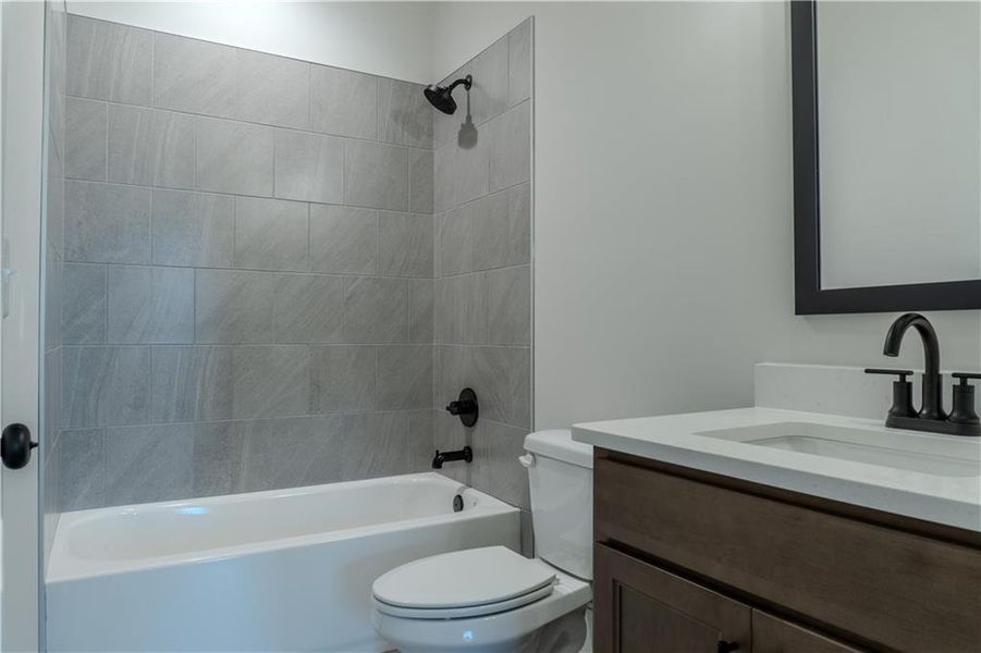 Furnished interior view inside a new home in Riverwalk, Monroe (Image 4).