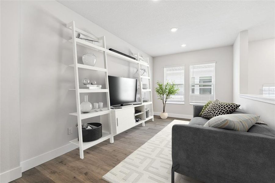 Furnished interior view inside a new home in South Tampa - Urban Collection, Tampa (Image 6).