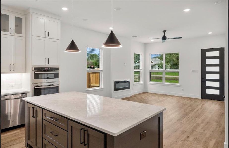 Furnished interior view inside a new home in , Leonard (Image 6).