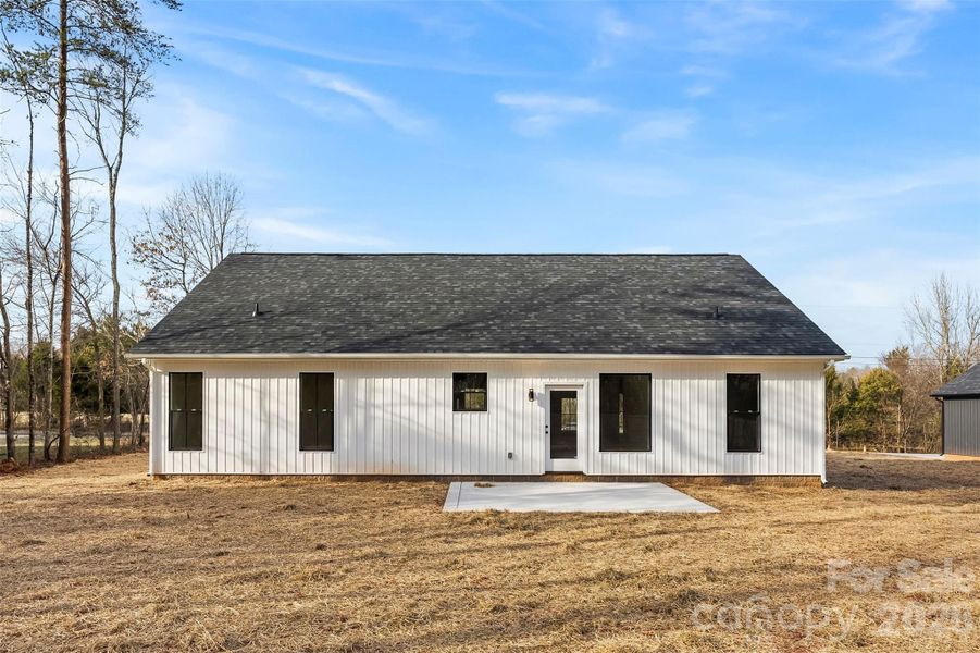 Exterior details and patio area of a home in , China Grove (Image 3).