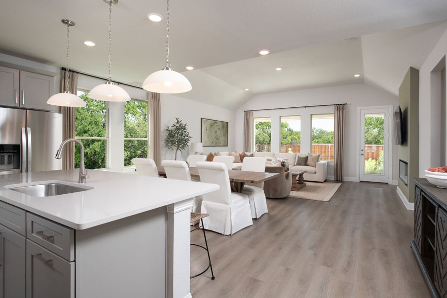 The Henley III Model Great Room The Henley III Model Great Room