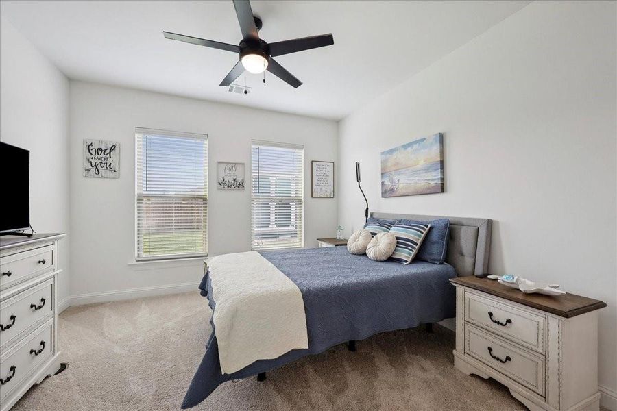 Furnished interior view inside a new home in , Orange (Image 8). Furnished interior view inside a new home in , Orange (Image 8).