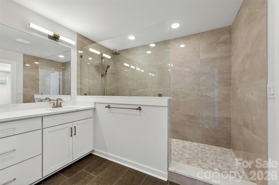 Furnished interior view inside a new home in The River District - Pioneer Collection, Charlotte (Image 5).