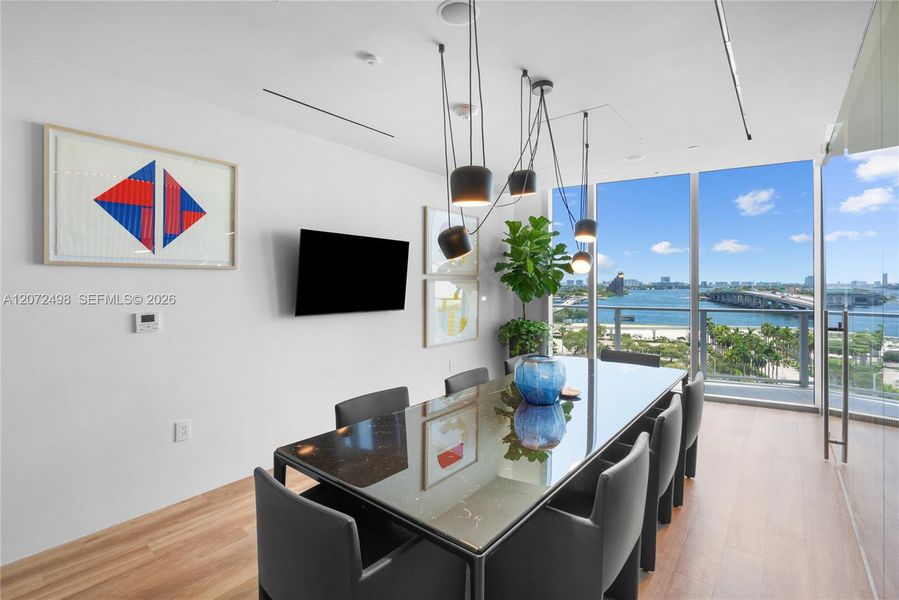 Furnished interior view inside a new home in , Miami (Image 18). Furnished interior view inside a new home in , Miami (Image 18).