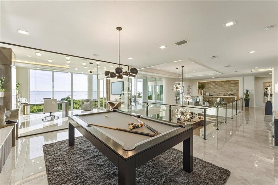 Furnished interior view inside a new home in Legends Bay, Bradenton (Image 53).
