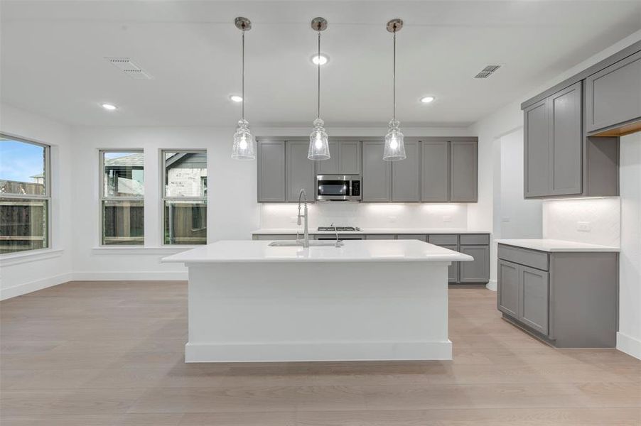 Furnished interior view inside a new home in Vintage Village, Argyle (Image 11).