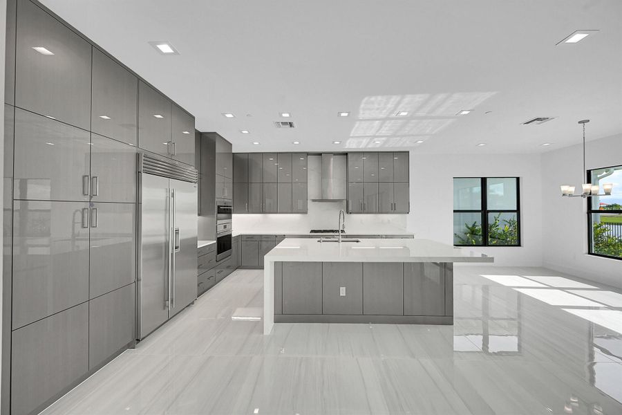 Furnished interior view inside a new home in Apex at Avenir, Palm Beach Gardens (Image 33).