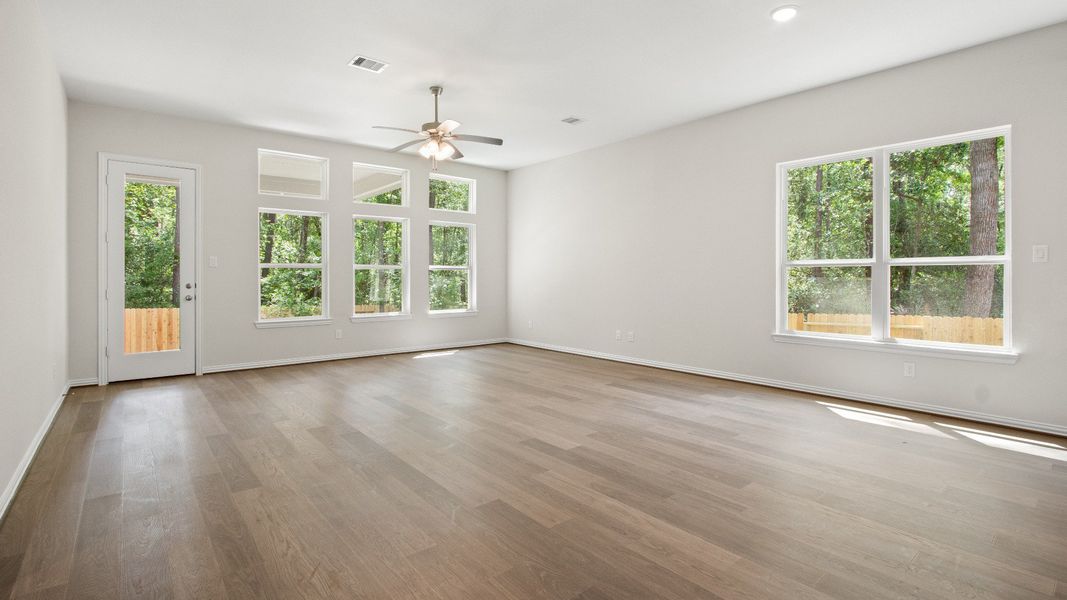Representative furnished interior of a home built from the Cayman by Brightland Homes in Bridgeland Creekland Village, Cypress (Image 9).