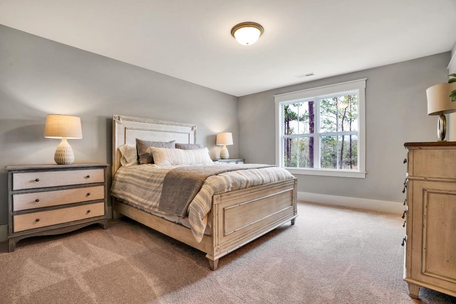 Representative furnished interior of a home built from the Harrison by Bill Clark Homes in Sidbury Landing, Wilmington (Image 41).