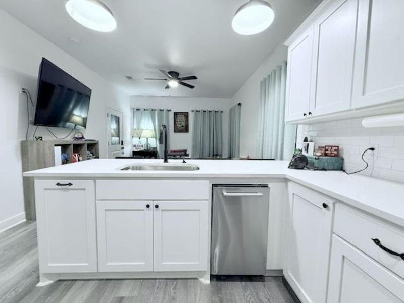 Furnished interior view inside a new home in , Brenham (Image 16).