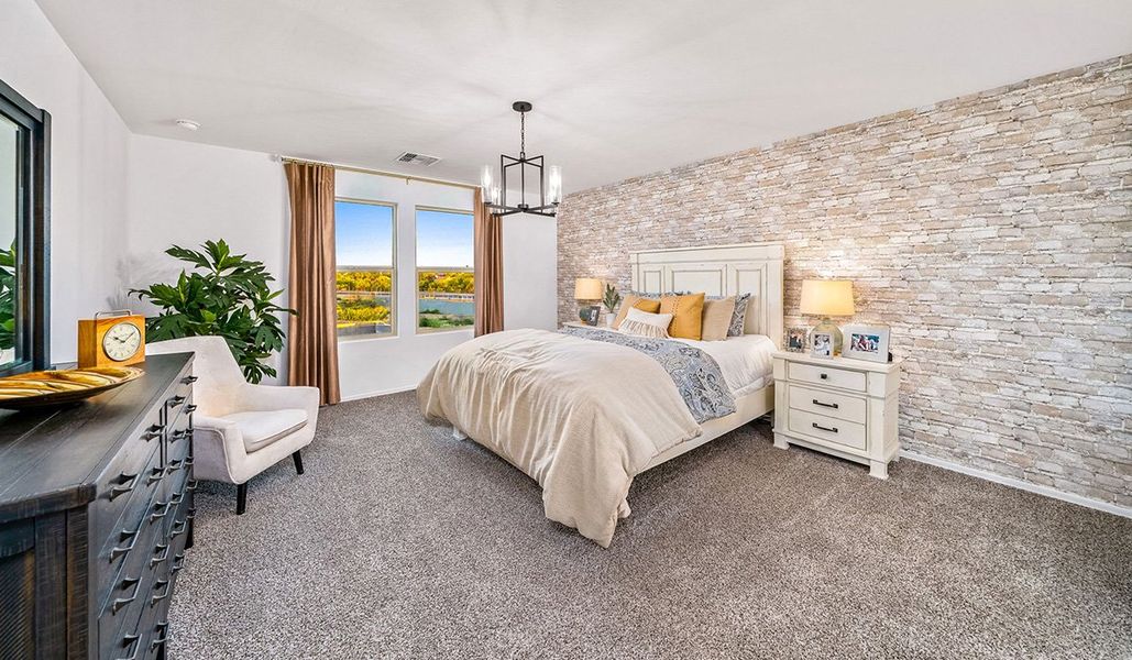 Furnished interior view inside a new home in Blackhawk, Tucson (Image 17).