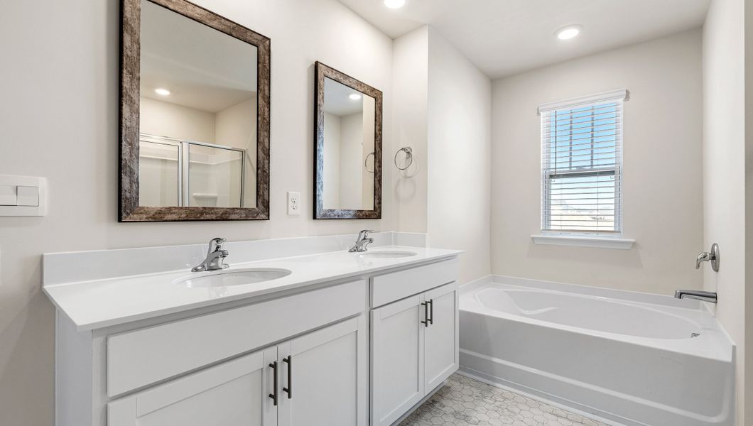 Furnished interior view inside a new home in Spring Ridge, Anderson (Image 15).