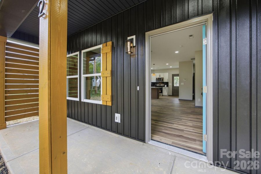 Exterior details and patio area of a home in , Kannapolis (Image 30).