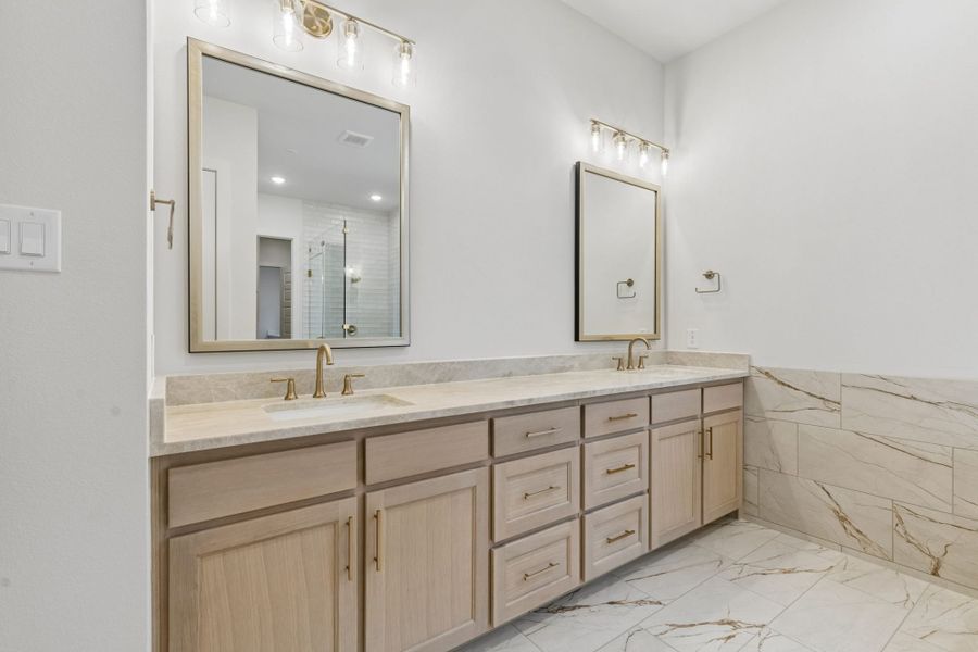 Furnished interior view inside a new home in StarView, Prosper (Image 11).