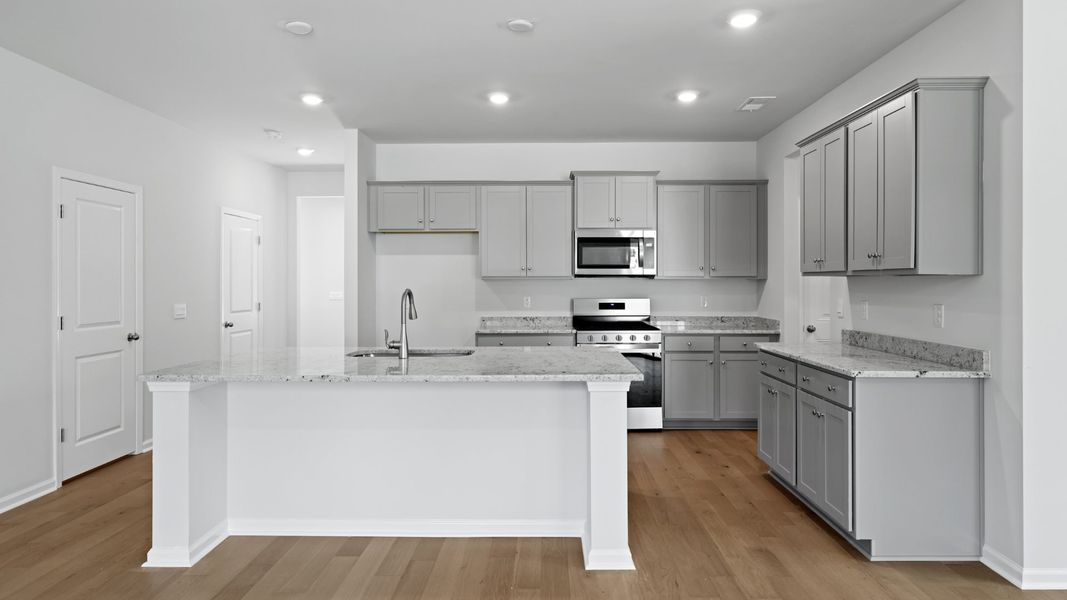 Representative furnished interior of a home built from the BELFORT by D.R. Horton in Founders Corner, Summerville (Image 8).