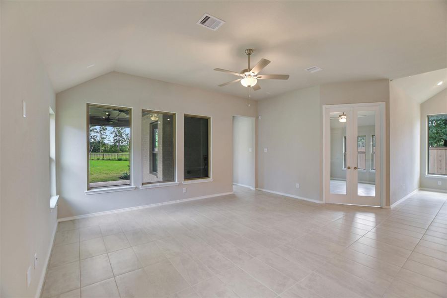 Spacious, unfurnished interior of a new home in The Highlands, Porter (Image 39).