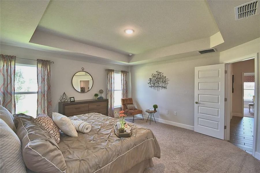 Furnished interior view inside a new home in Magnolia Park, Haines City (Image 29).