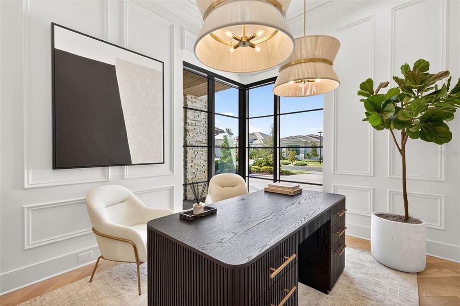 Furnished interior view inside a new home in , Sarasota (Image 33).