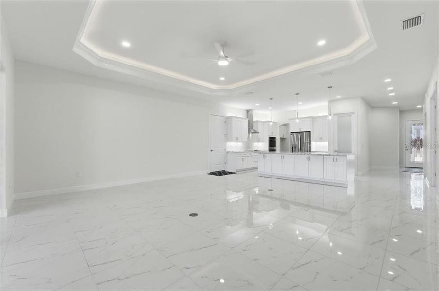 Spacious, unfurnished interior of a new home in , Polk City (Image 36).