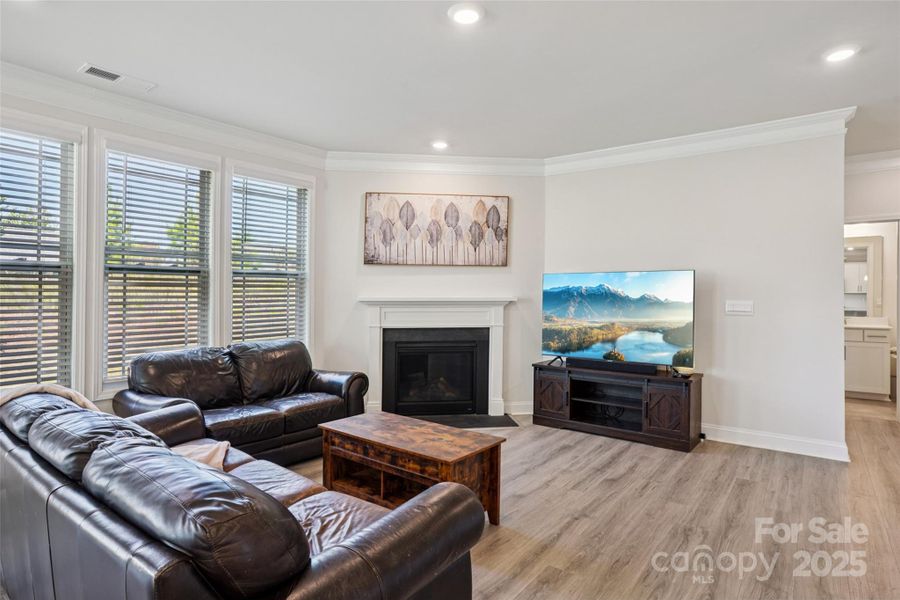 Furnished interior view inside a new home in Falls Cove, Troutman (Image 33).