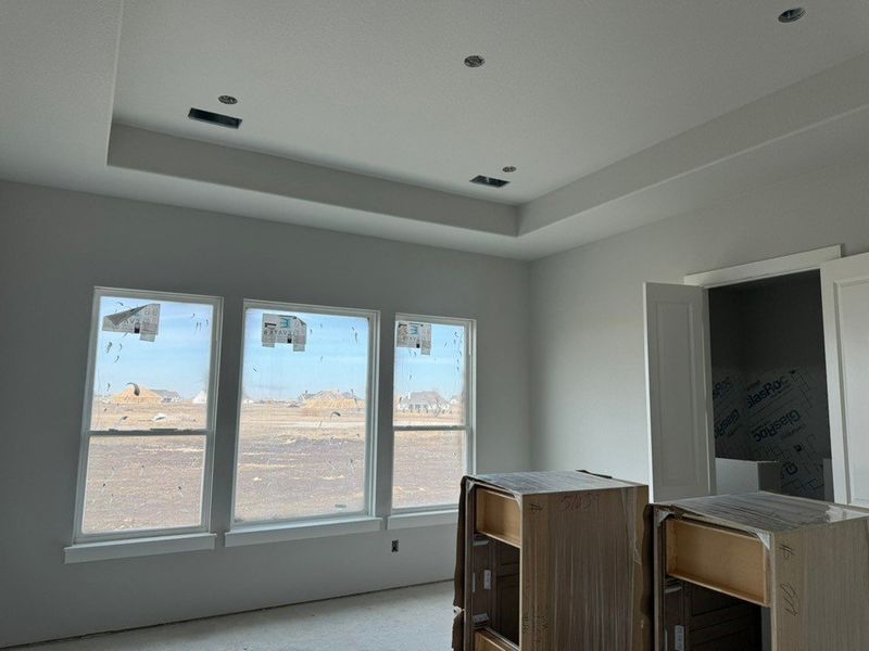 In-progress construction of a new home in Rocky Top, Krum, TX (Image 8).