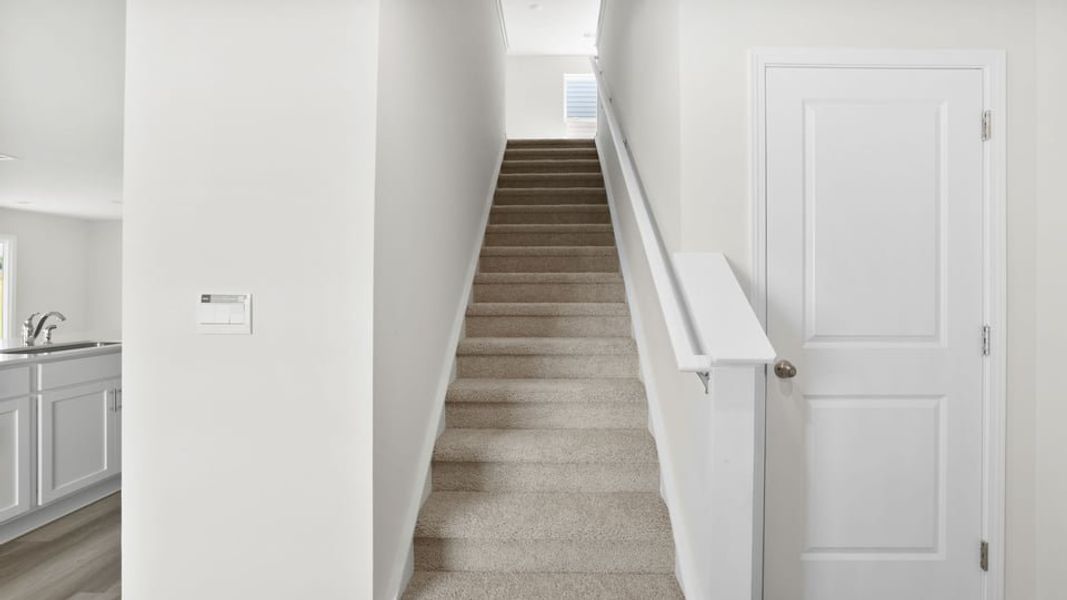 Spacious, unfurnished interior of a new home in Trailside Run, Spartanburg (Image 26). Spacious, unfurnished interior of a new home in Trailside Run, Spartanburg (Image 26).