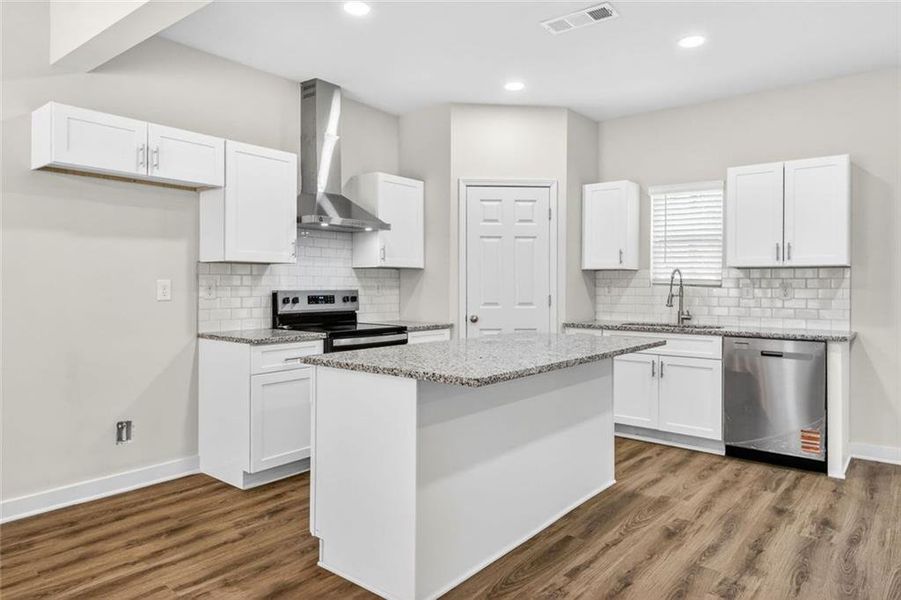 Furnished interior view inside a new home in , Lithonia (Image 7).