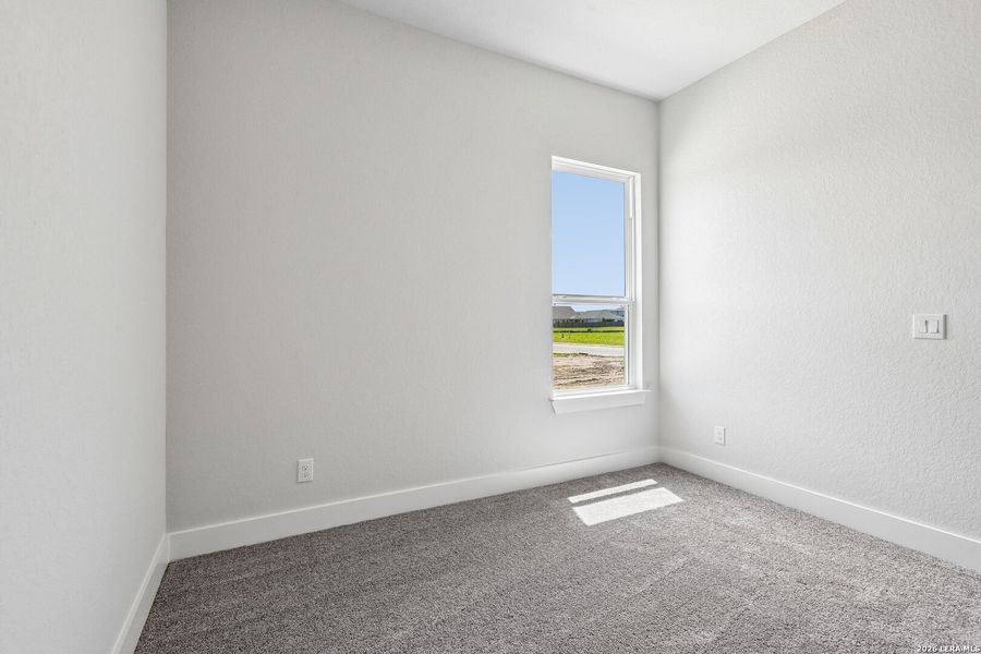 Spacious, unfurnished interior of a new home in Weltner Farms 60’s, New Braunfels (Image 28). Spacious, unfurnished interior of a new home in Weltner Farms 60’s, New Braunfels (Image 28).