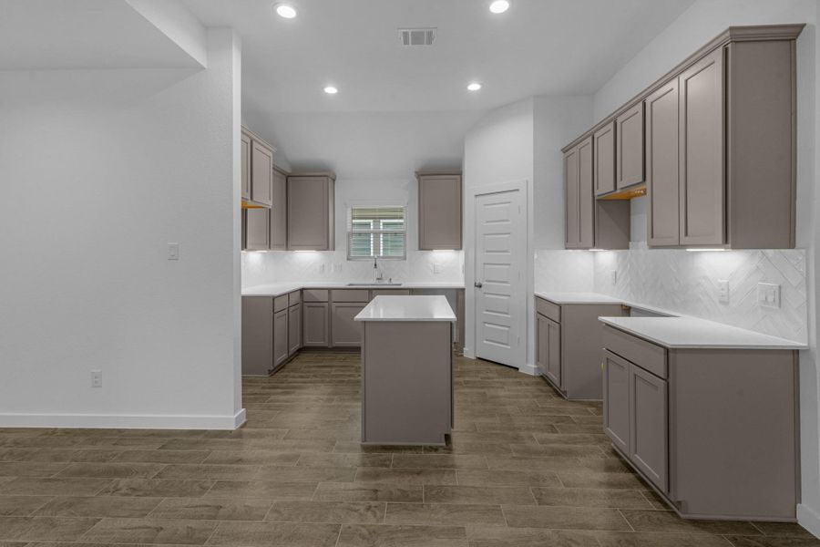 Furnished interior view inside a new home in Cypresswood Landing, Humble (Image 8).