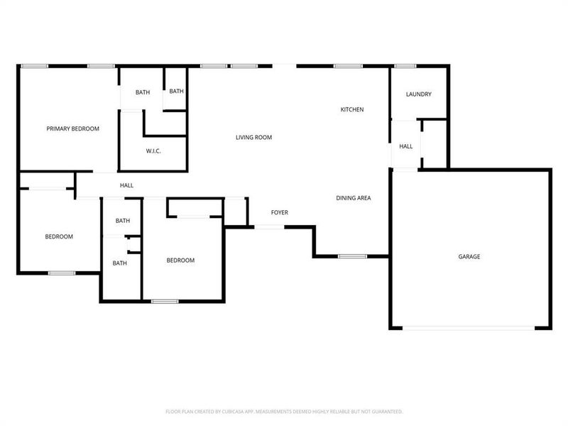 2D floor plan layout of this home in , Lipan, TX (Image 4).